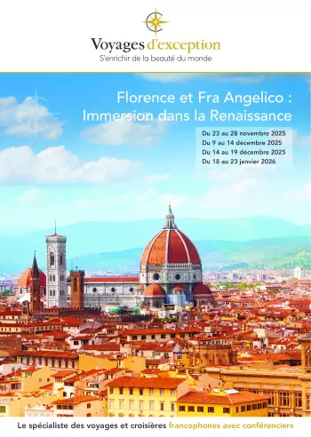 Couverture de la brochure du voyage Circuit à Florence et Exposition Fra Angelico