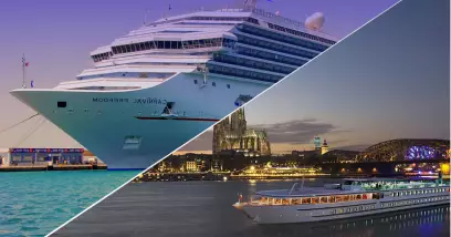 Différences entre une croisière maritime et une croisière fluviale