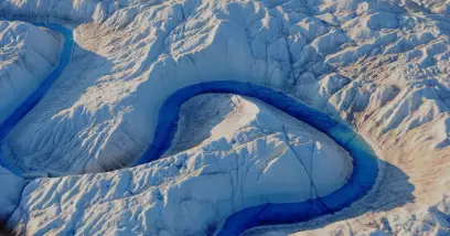 L’éphémère chemin de glace d’une croisière au Groenland