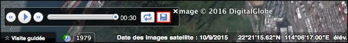 Sauvegarde de la visite
