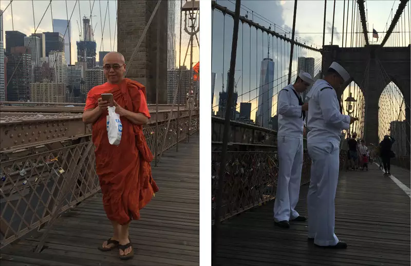 Rencontres insolites sur Brooklyn Bridge