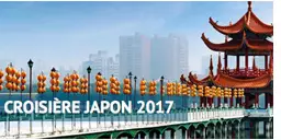 Croisière Japon 2017