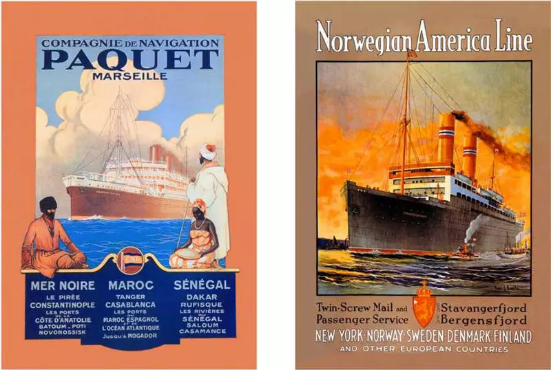 Anciennes compagnies de croisière
