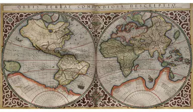Rumold Mercartor, carte Terra Australis de 1587