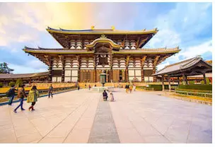 Un temple célèbre au Japon