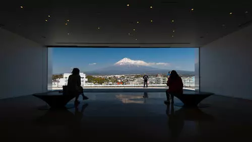 Observation du volcan Fuji