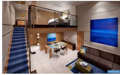 Suite sur navire de la Royal Caribbean