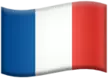 Flag: France on Apple iOS 14.2