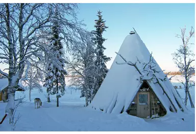Maison traditionnelle Sami