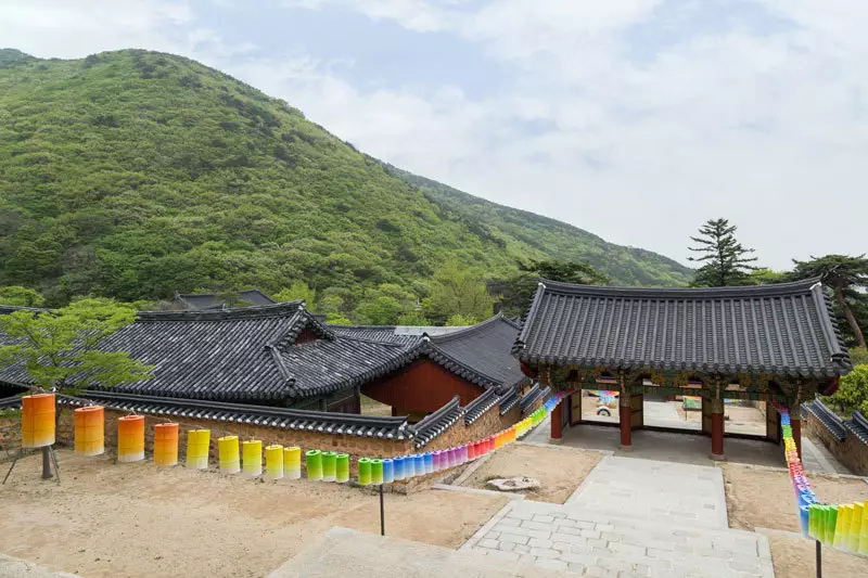 Le temple Beomeosa en Corée du Sud