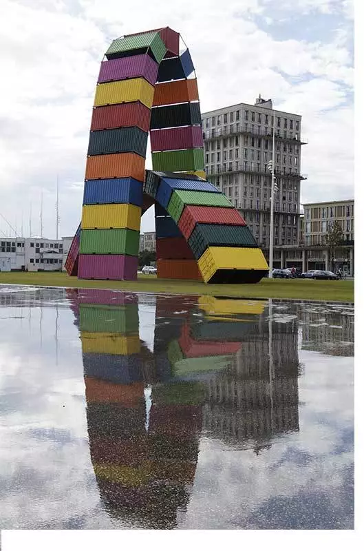 Art contemporain dans la ville du Havre