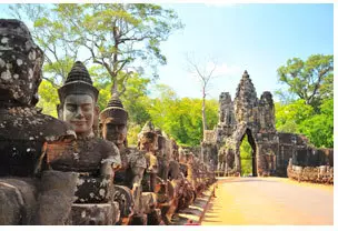 La cité d'Angkor au Cambodge