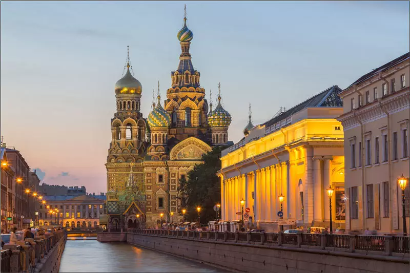 Escale à Saint-Pétersbourg en Russie
