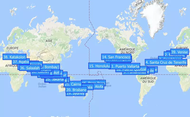 Croisière autour du monde Costa