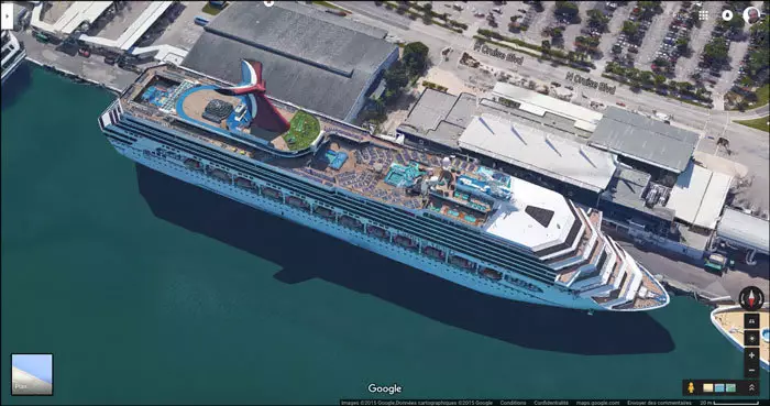 Le Carnival Victory numérisé par Google