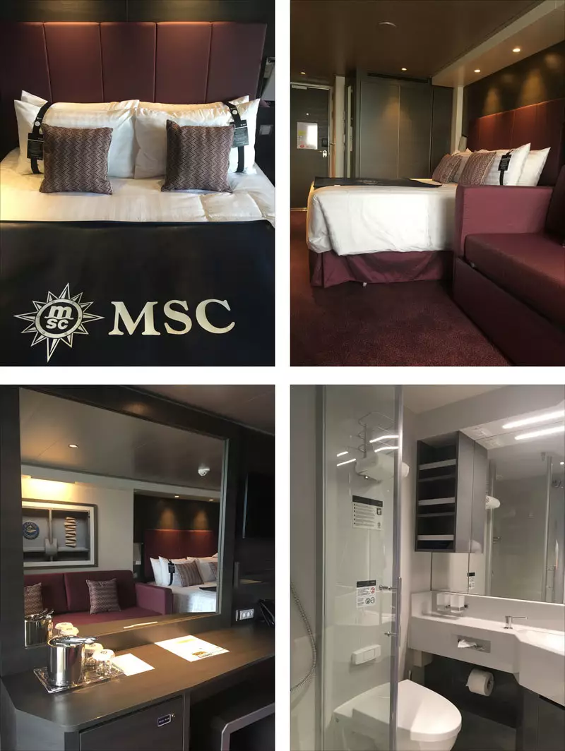 Cabines MSC Meraviglia