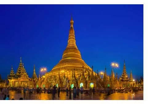 Pagodes et pagodons de Shwedagon