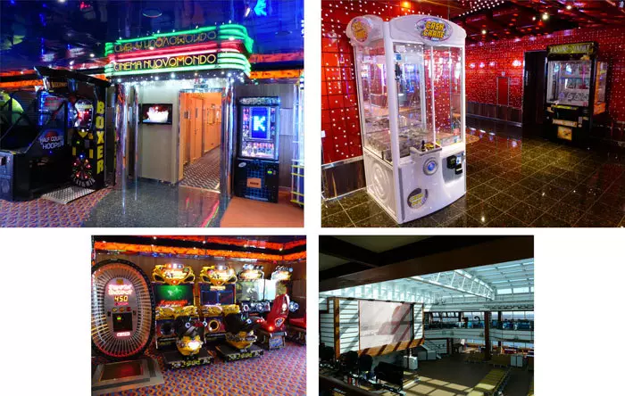 Cinéma et jeux vidéo à bord