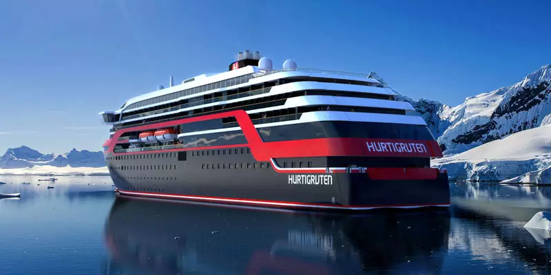 Concept de navire signé Hurtigruten