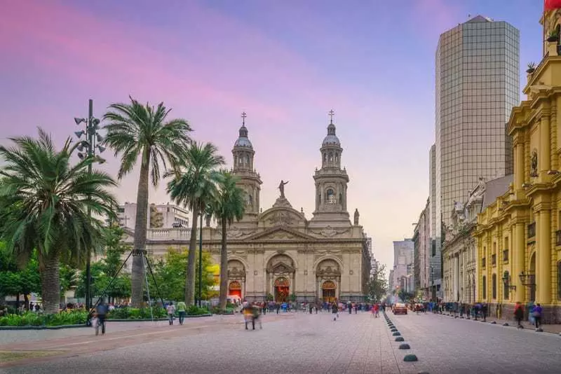 Plaza de Armas à Santiago du Chili