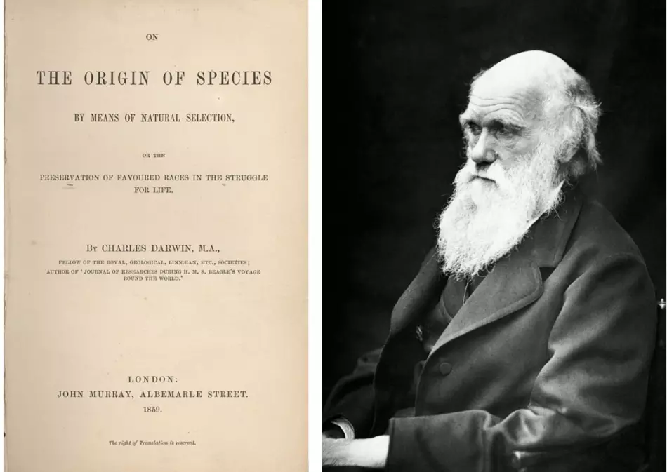 L'origine des espèces par Charles Darwin