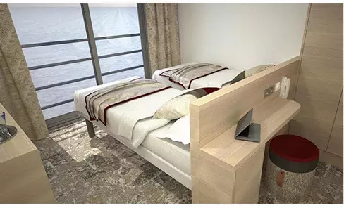 Cabine nouveau navire CroisiEurope