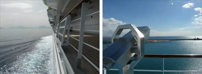 Vues du bateau
