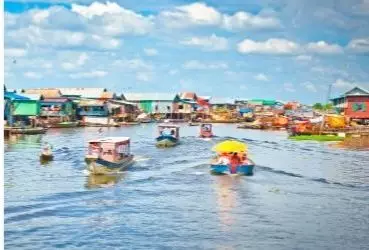 Tonlé Sap - Cambodge
