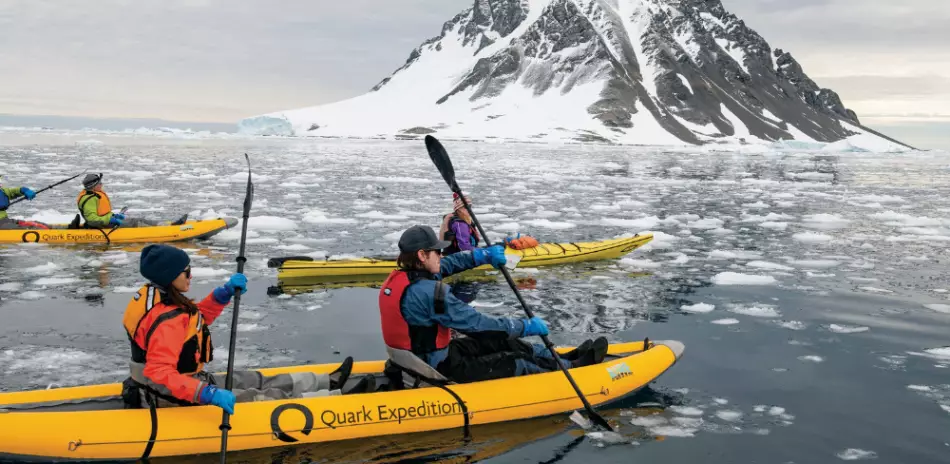 Expédition polaire en Kayak