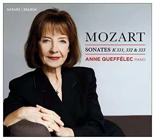Mozart Sonates pour Piano K 331 332, Anne Queffélec, label Mirare