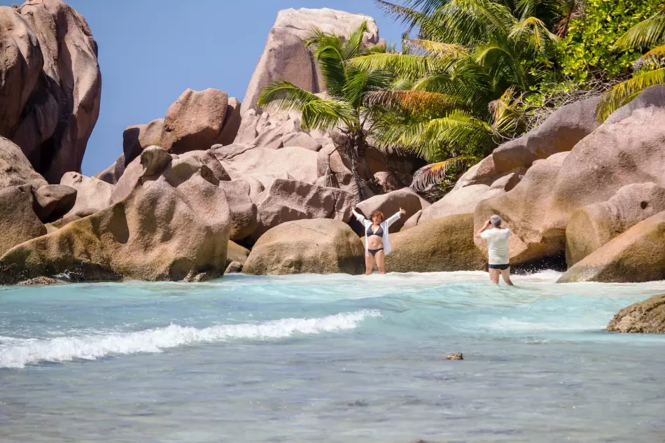 La Digue aux Seychelles