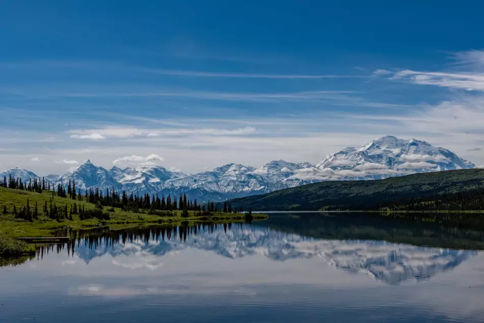 Paysage de nature en Alaska