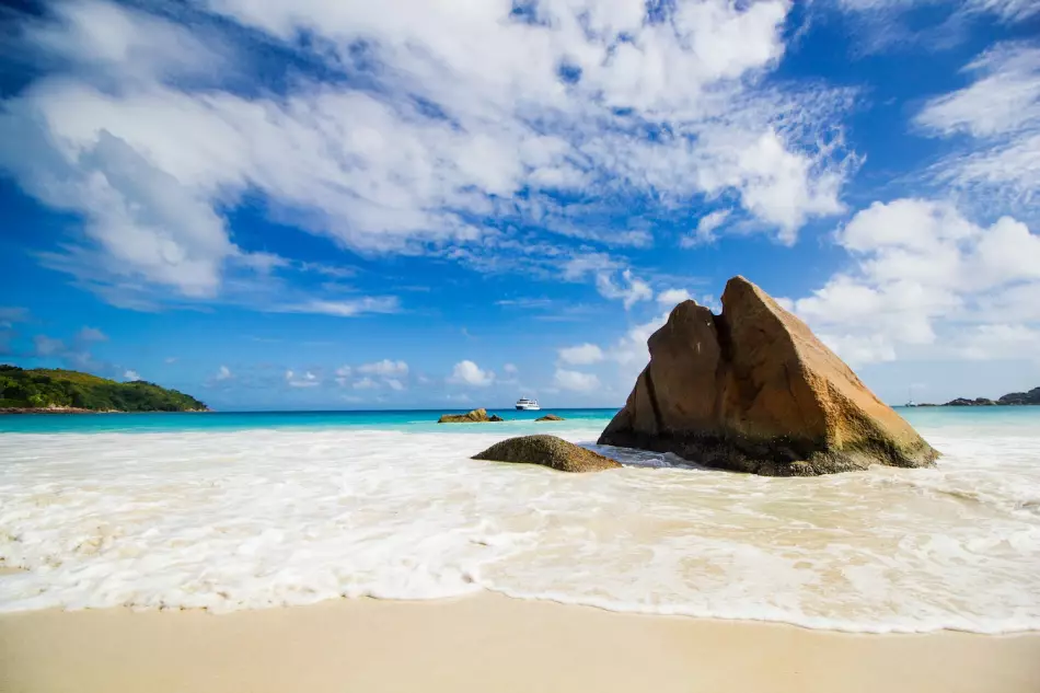 Île de Praslin aux Seychelles