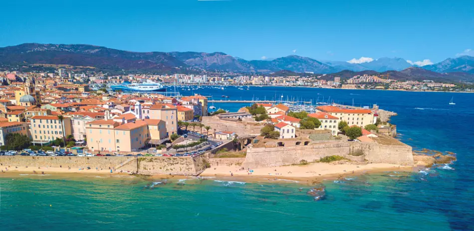Ajaccio, ville natale de Napoléon Bonaparte, Corse, France