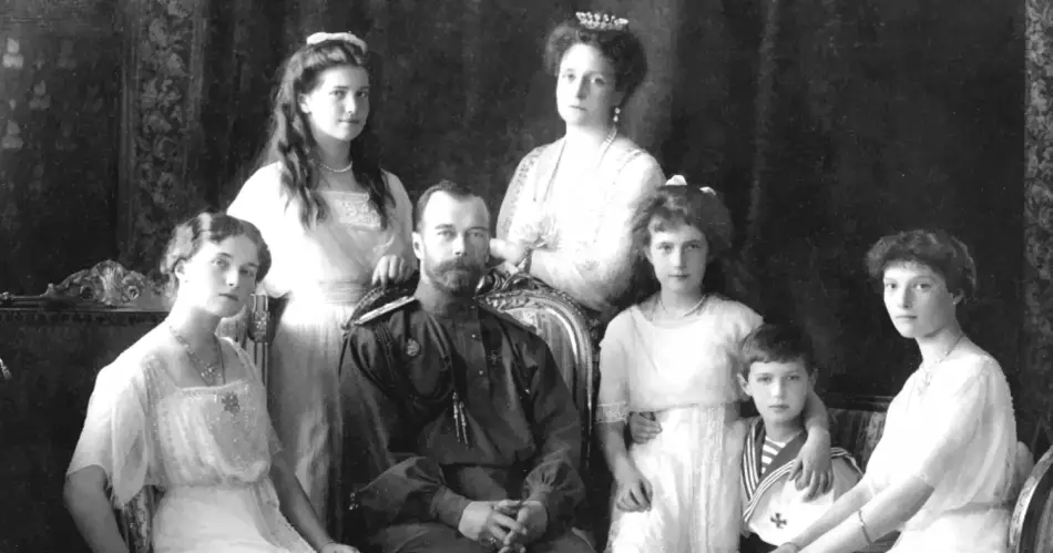 Les membres de la famille Romanov