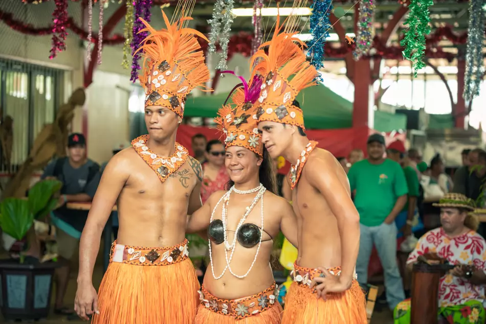 Au marché de Papeete