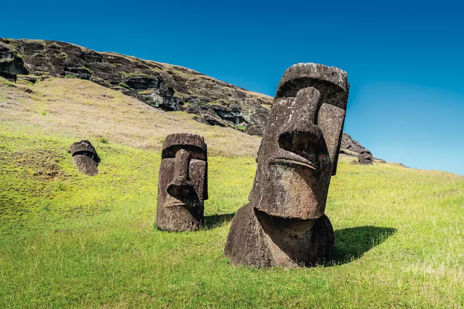 Les mystérieuses statues de l'Île de Pâques