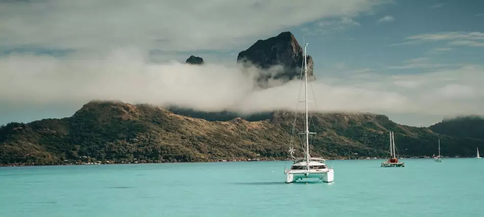 Bora-Bora en Polynésie