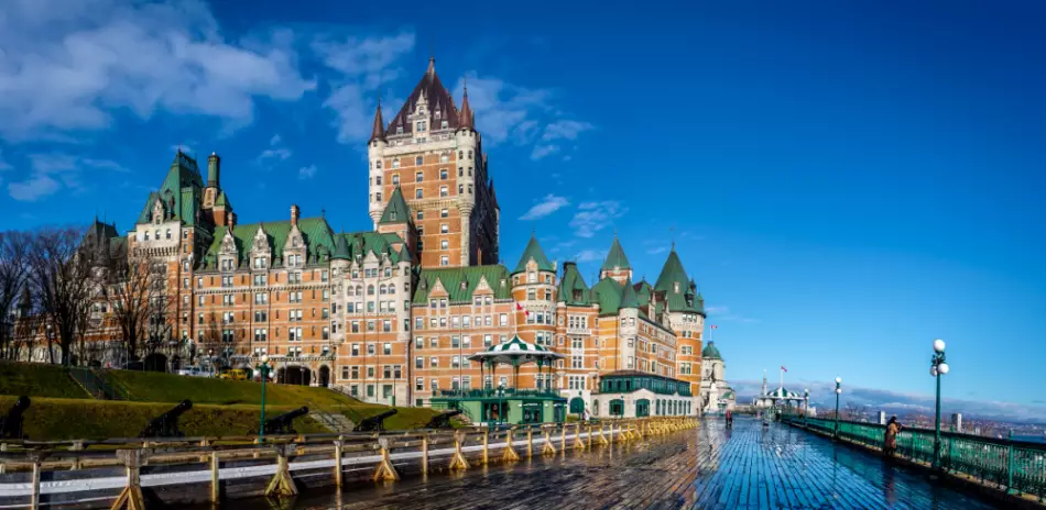 Le château de Frontenac, Québec, Canada