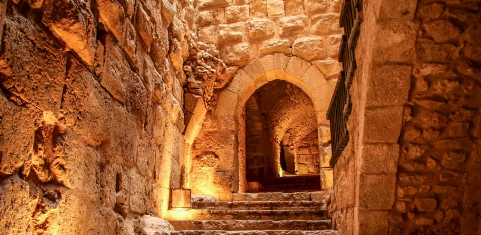 Le château d’Ajlun, Jordanie