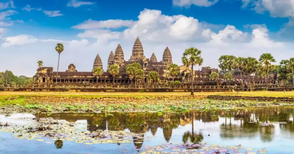 Le temple d'Angkor, Siem Reap, Cambodge