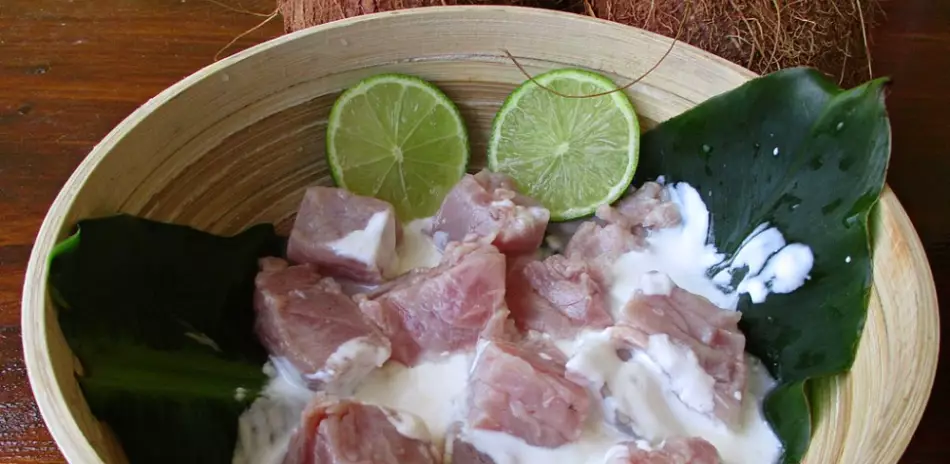 Le ia ota, un plat de poisson cru à la tahitienne