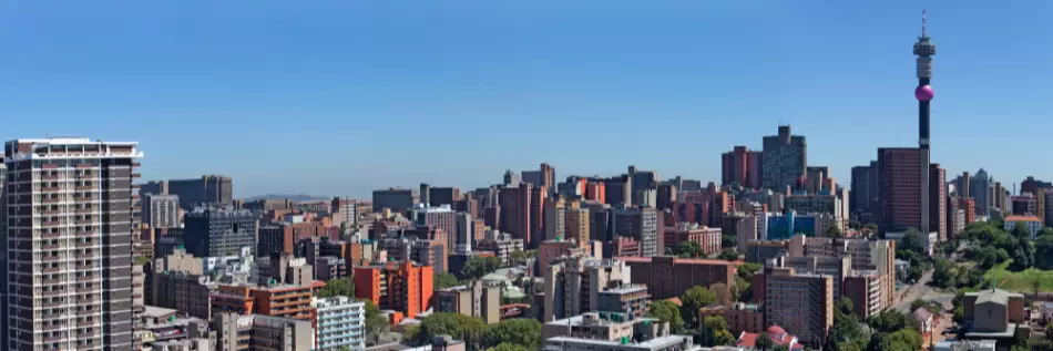 Johannesburg est la plus grande ville d'Afrique du Sud et l'ancien domicile de Nelson Mandela.