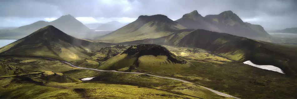 Le Landmannalaugar, une région volcanique située dans le sud de l'Islande