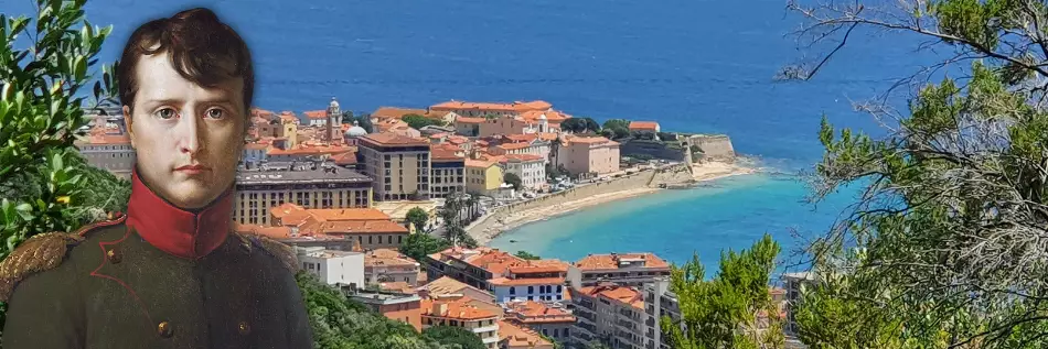 Ajaccio, lieu de naissance de Napoléon