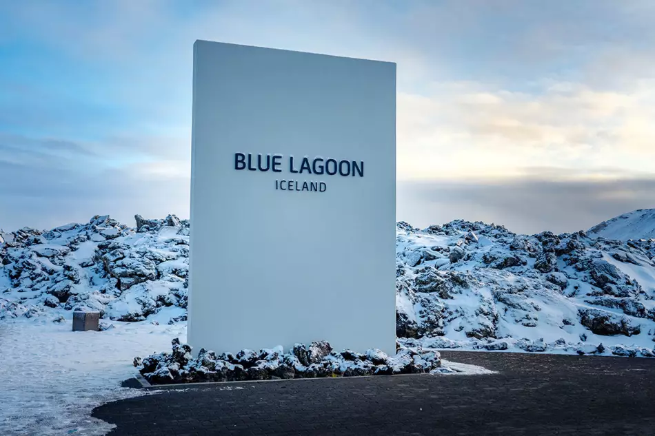 Entrée du Blue Lagoon