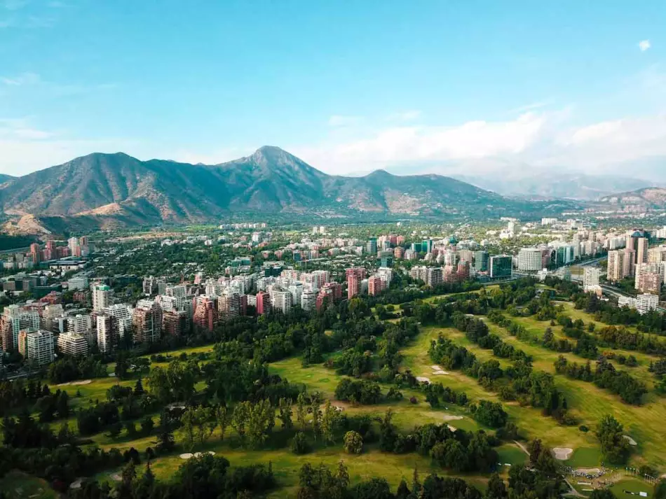 Visites de la capitale lors d'une croisière au Chili