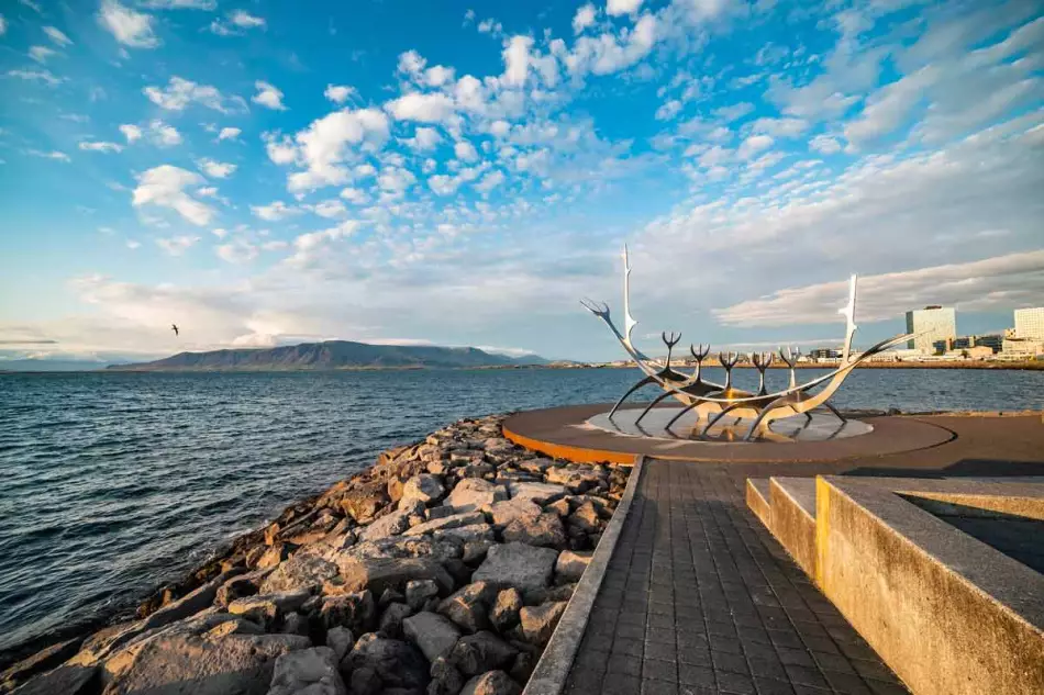 Bienvenue sous le soleil de Reykjavik