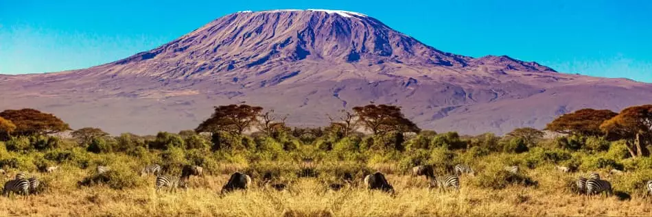 Le volcan Kilimanjaro en Tanzanie