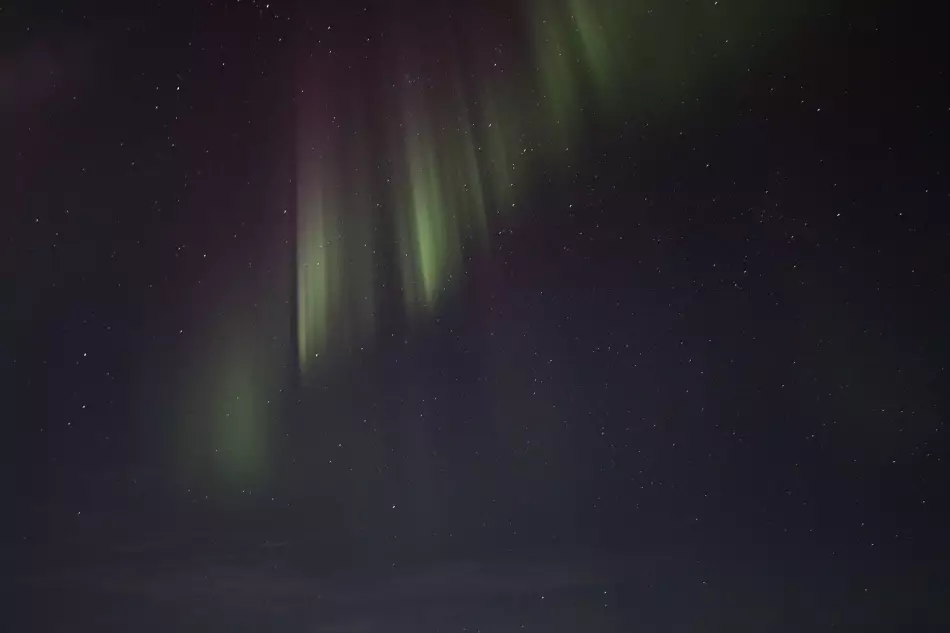 Une nuit noire, idéale pour l'observation des aurores